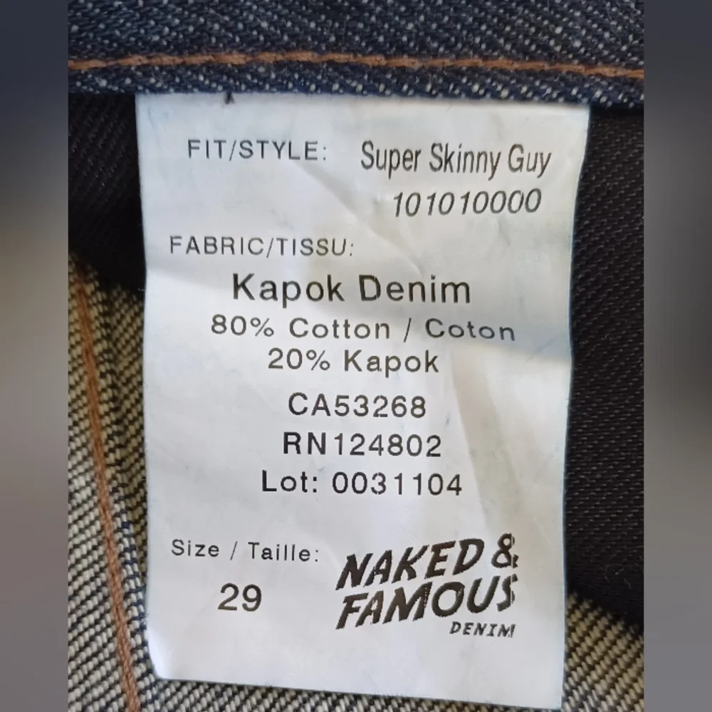Naked & Famous Kapok Denim Jeans!